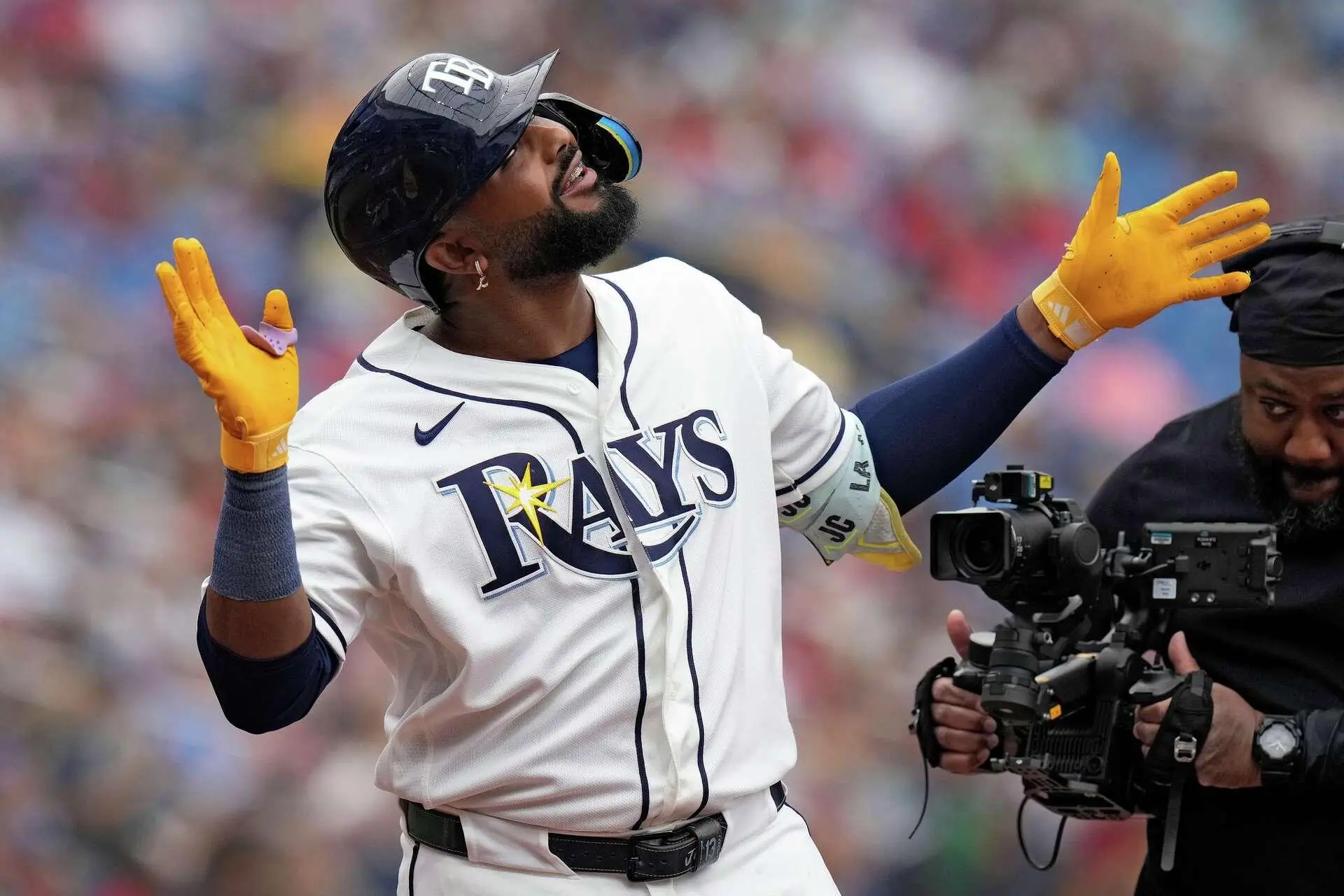Junior Caminero repite como jugador mas valioso de los Rays