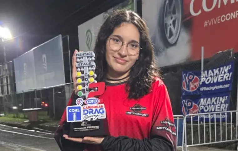 Luz Infante se convierte en la más rápida dragueo dominicano