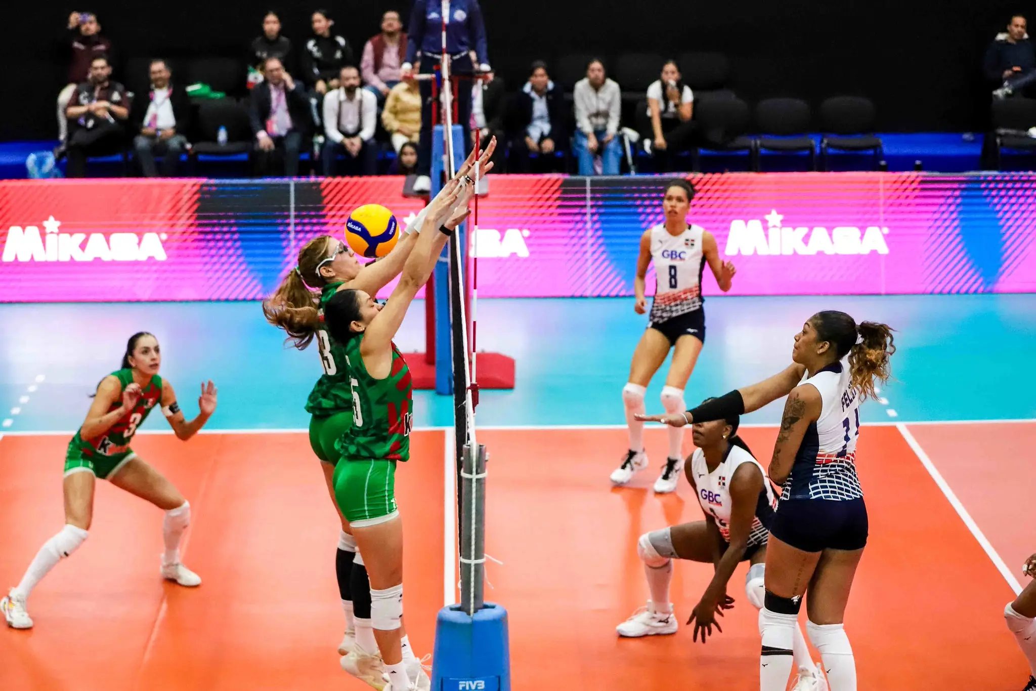 México vence a Las Reinas del Caribe en el Final Six Voleibol