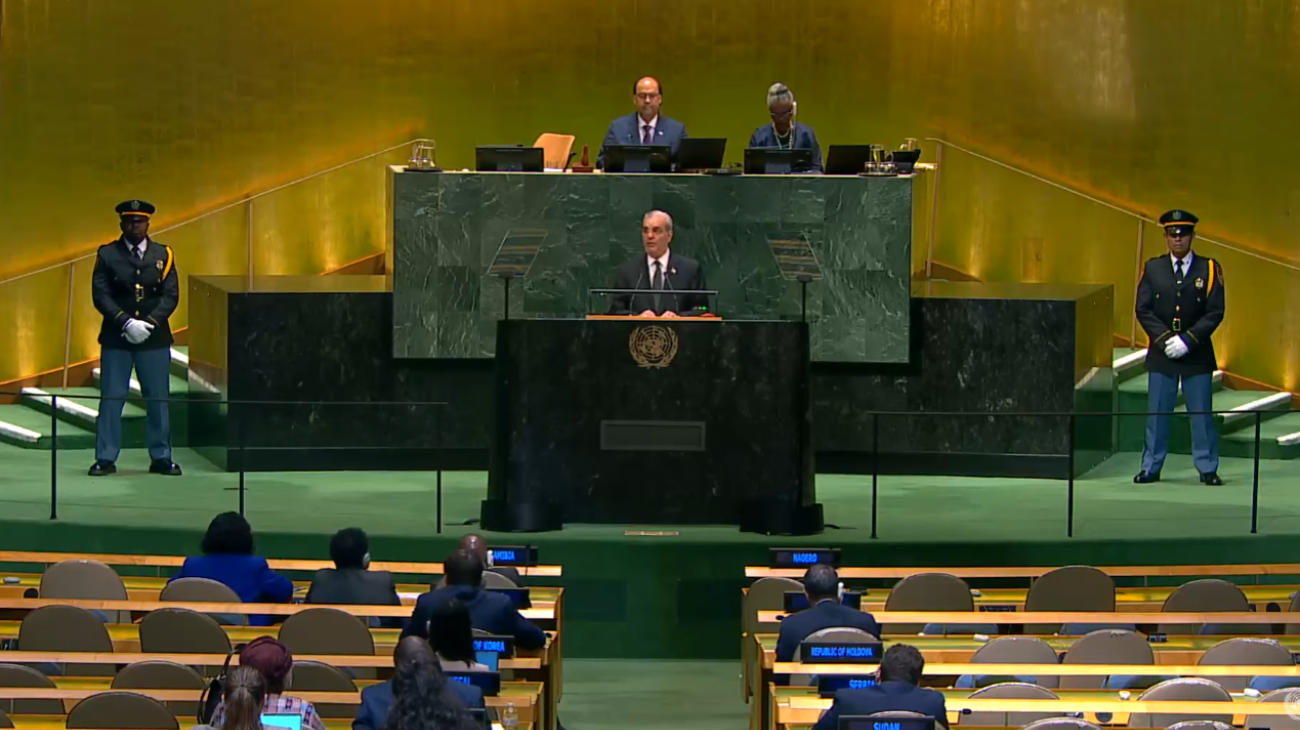Abinader pide ante la ONU completar fuerza contra bandas en Haití