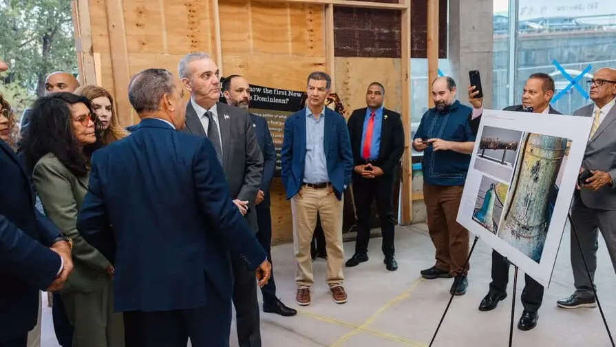 Abinader promete apoyo para culminar Museo Dominicano NY