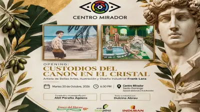 Frank Lara abrirá exposición en Centro Cultural Mirador