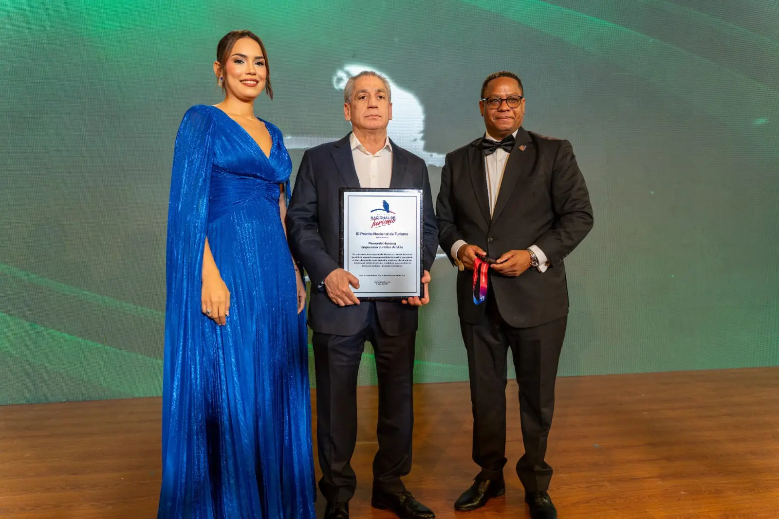 Fernando Hazoury galardonado Empresario Turístico del Año